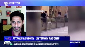 Yohan Francois Philip, témoin de l'attaque au couteau à Sydney: "J'ai vu des trucs et j'aurais préféré ne pas les voir"