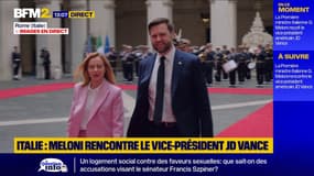 Italie: le vice-président américain J.D. Vance reçu par Giorgia Meloni à Rome