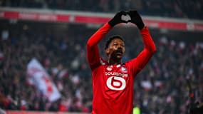 Jonathan David égalise dans les dernières minutes lors de Lille-PSG, 17 décembre 2023