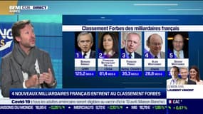 Dominique Busso (PDG de Forbes France): "Les 10 premiers (milliardaires français) ont pratiquement doublé la valeur de leur patrimoine" cette année