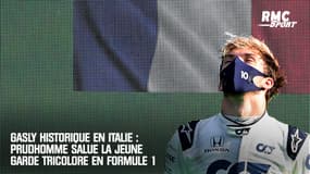 Gasly vainqueur à Monza : "Ça fait du bien" avoue Prudhomme qui salue la jeune garde française en Formule 1