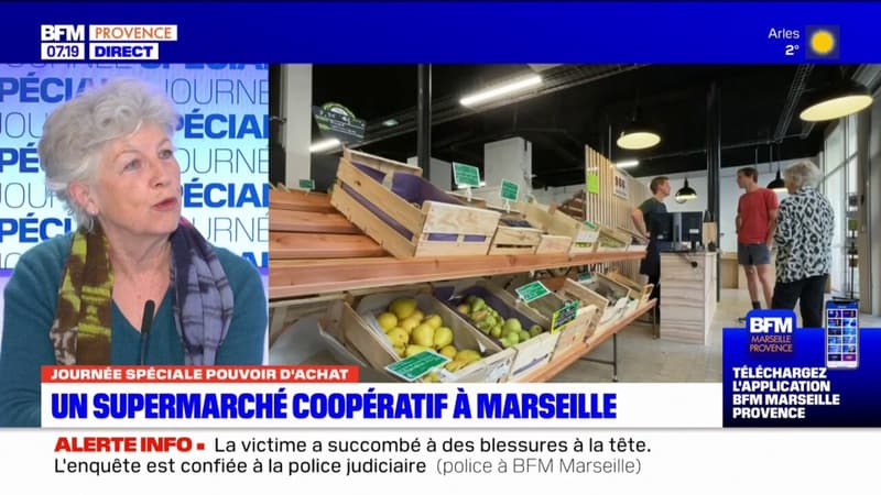 "On est nettement moins chers": à Marseille, un supermarché coopératif veut aider les plus précaires