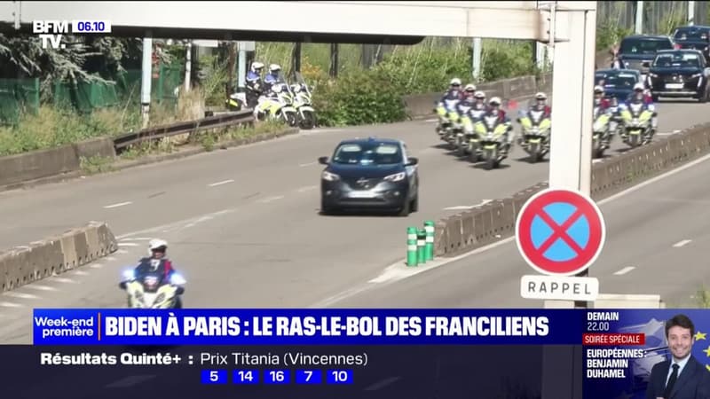 Fermeture des axes routiers: la visite de Joe Biden en France se transforme en cauchemar pour les automobilistes franciliens