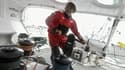 Yannick Bestaven, leader du Vendée Globe