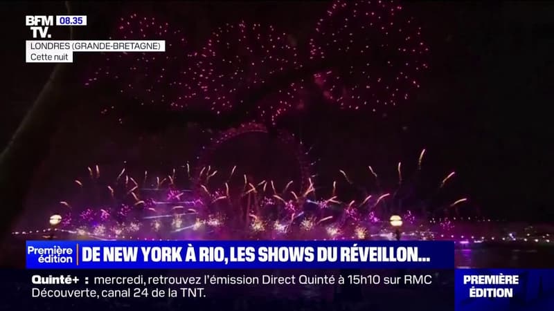 De New York à Rio, les shows du réveillon