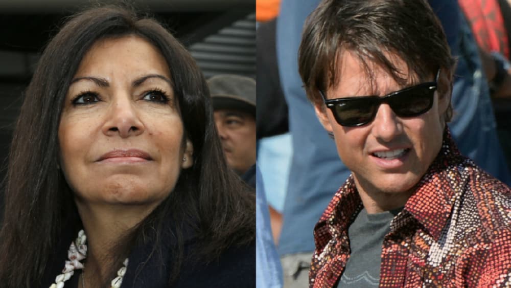 Anne Hidalgo a rencontré Tom Cruise Anne Hidalgo a rencontré Tom Cruise