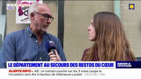 Restos du Cœur en difficulté: Eric Ciotti annonce une aide supplémentaire de 50.000 euros
