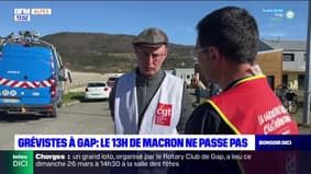 L'interview d'Emmanuel Macron au journal de 13h ne passe pas auprès des grévistes à Gap