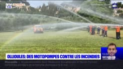 Var: des motopompes pour lutter contre les incendies testées à Ollioules