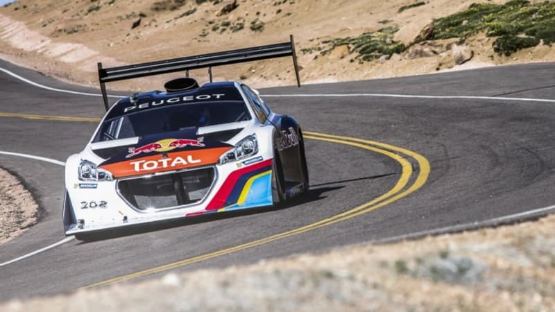 Sébastien Loeb à Pikes Peak
