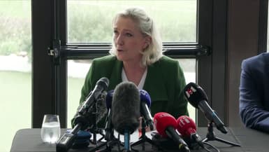 Marine Le Pen, le 17 janvier 2026 à Marseille.