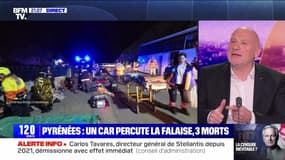 Pyrénées : un car percute la falaise, 3 morts - 01/12