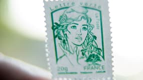 Timbre vert (La Poste)
