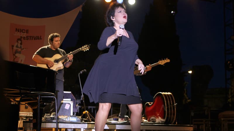 Maurane en concert en 2010
