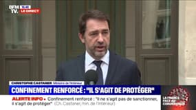 Confinement: Christophe Castaner n'envisage pas de "couvre-feu national"