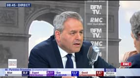 Xavier Bertrand face à Jean-Jacques Bourdin en direct