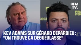 Kev Adams s'explique sur la présence de Gérard Depardieu dans son nouveau film "Maison de retraite 2"