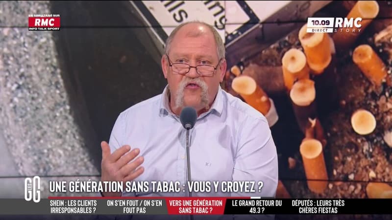 "Laissez-moi bouffer du cochon, boire des canons et fumer ce que j'ai envie de fumer."