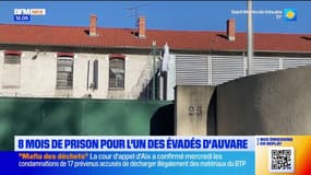 Nice: 8 mois de prison pour l'un des évadés du centre de rétention administrative