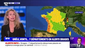Story 1 : Grêle, vents... sept départements en alerte orages - 31/08