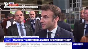 Emmanuel Macron veut un "chemin loyal" pour l'agriculture française