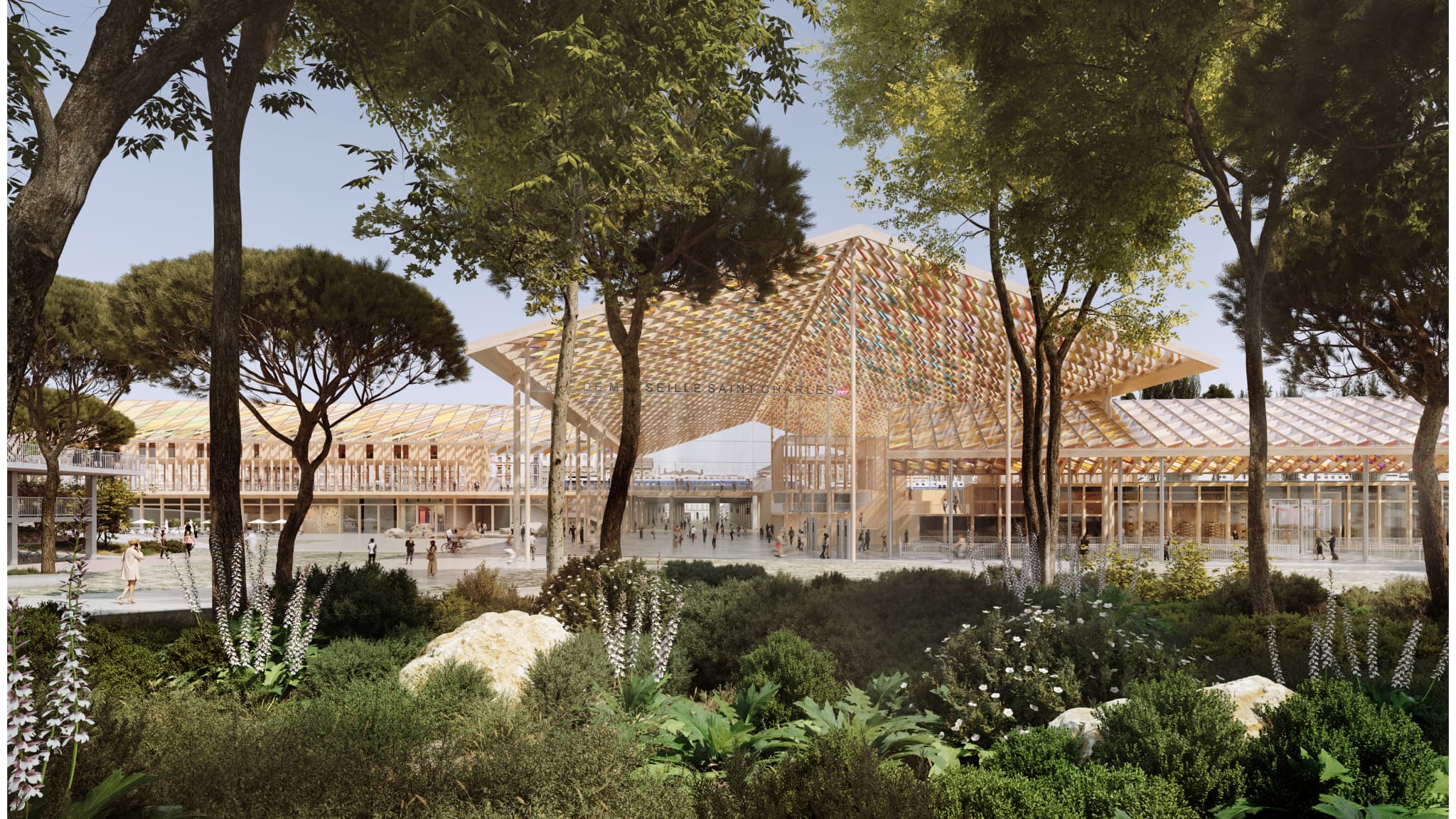 Le projet d'extension de la gare Saint-Charles à Marseille