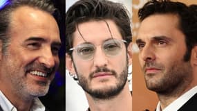 Jean Dujardin, Pierre Niney et Pio Marmaï. 