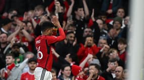 Amad Diallo, héros de la qualification de United contre Liverpool pour les demi-finales de la FA Cup, le 17 mars 2024.