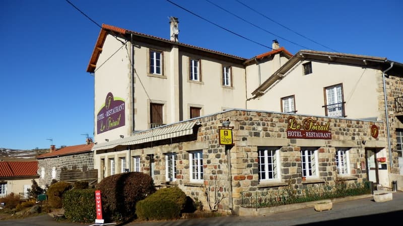 L’hôtel-restaurant le Foirail, situé dans la Haute Loire