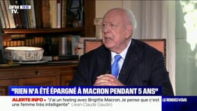 Jean-Claude Gaudin sur Emmanuel Macron: "Rien ne lui a été épargné pendant 5 ans (...) De ce côté-là, j'ai de la sympathie pour lui"