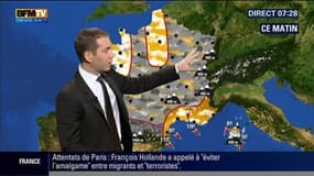 La météo pour ce jeudi 26 novembre 2015