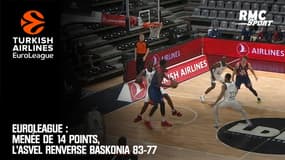 EuroLeague : Menée de 14 points, l'ASVEL renverse Baskonia 83-77