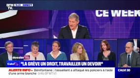 Attal pointe les limites du droit de grève - 14/02