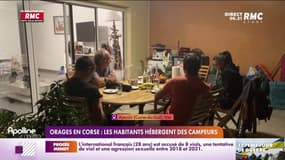 Orages en Corse : à Ajaccio, les habitants hébergent des campeurs