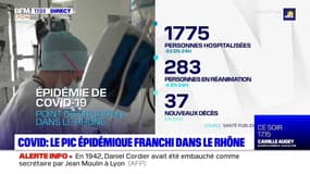 Covid : le pic épidémique franchi dans le Rhône