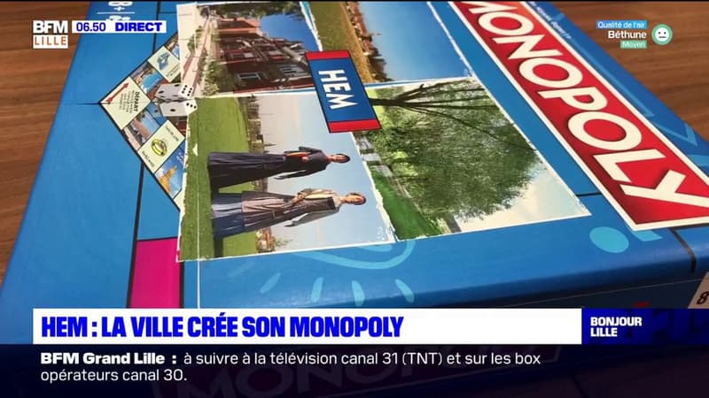 Hem: la ville lance son propre jeu de Monopoly