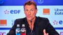 Hervé Renard en conférence de presse, à Paris le 31 mars 2023