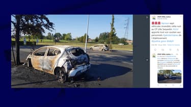 Des voitures ont été incendiées sur le parking de la maison d'arrêt