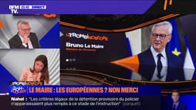LE TROMBINOSCOPE - Bruno Le Maire: les Européennes? Non merci