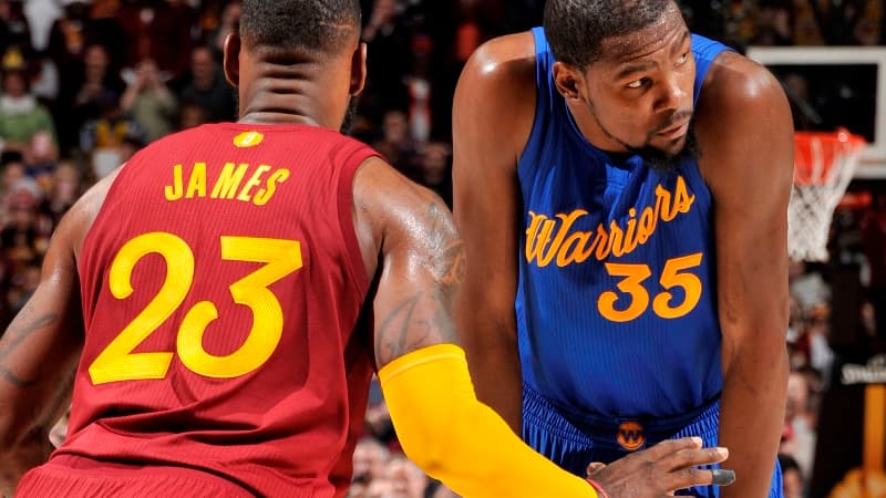 LeBron James et Kevin Durant