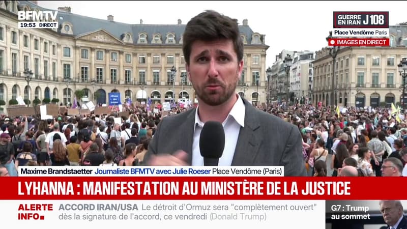 Mort de Lyhanna: des milliers de personnes manifestent devant le ministère de la Justice