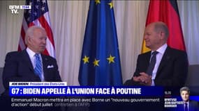 Joe Biden appelle le G7 et l'Otan à rester unis face à la Russie