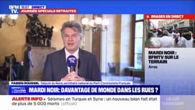 Mobilisation contre la réforme des retraites: Fabien Roussel évoque "un mouvement puissant et profond"