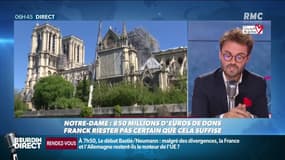 Notre-Dame de Paris: le ministre de la Culture pas certain de disposer d’assez de dons