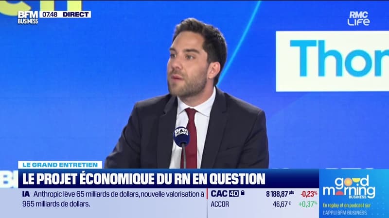 Le Grand entretien : Le projet économique du RN en question - 29/05