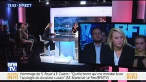 Comptes de campagne: Marion Maréchal Le Pen estime qu'"il n'y a pas d'antagonisme sur les grandes orientations" du programme présidentiel du FN