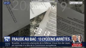 Fraude au bac: comment les enquêteurs ont identifié les 13 lycéens arrêtés