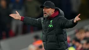 Jürgen Klopp lors de la victoire de Liverpool en Ligue Europa contre Toulouse, le 26/10/2023