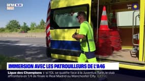 Immersion avec les patrouilleurs de l'A46