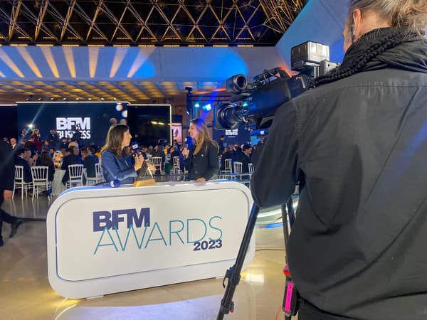 Plateau des BFM Awards 2023.